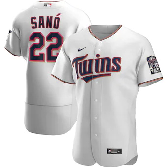 mens nike miguel sano white minnesota twins home authentic 